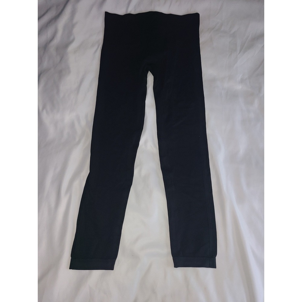 Spanx Look at Me Now Seamless Leggings Black High Waist XL/TG
